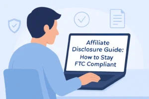 Affiliate Disclosure Guide: How to Stay FTC Compliant
