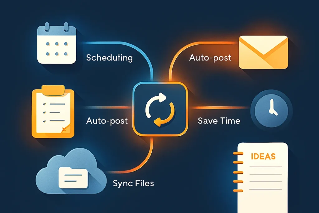 Digital business management dashboard with charts, analytics, and financial tools representing the management side of online entrepreneurship.